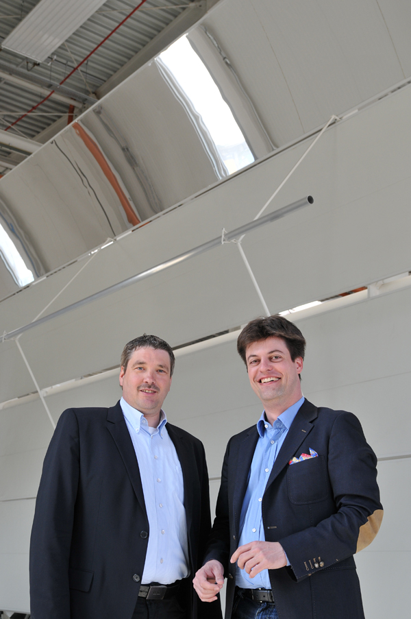 Helmut Brüggen und Carsten Holze